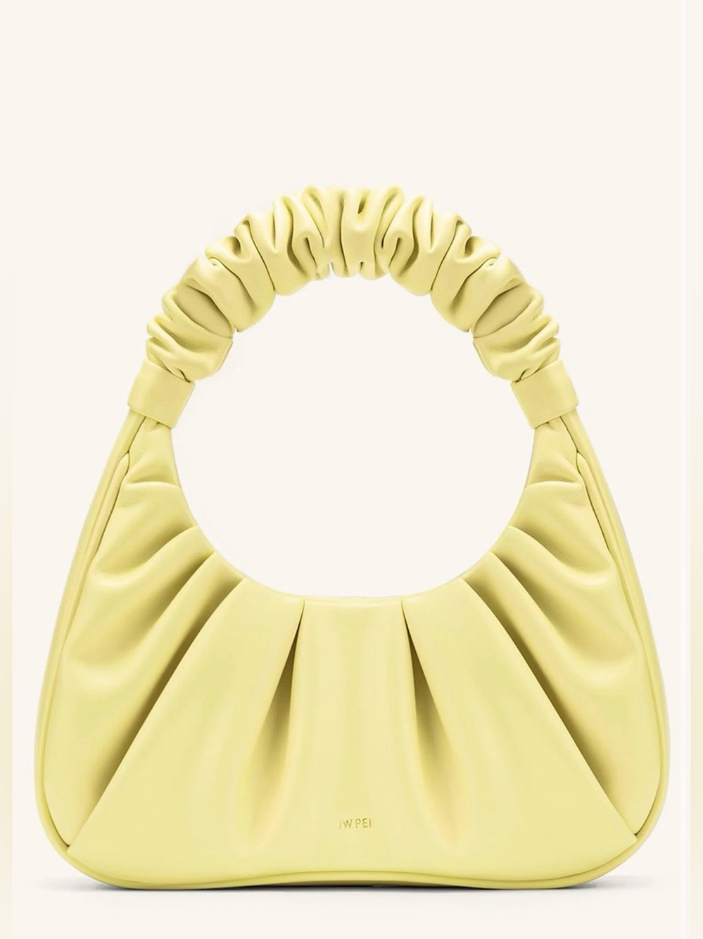 JW PEI Gabby yellow hobo bag